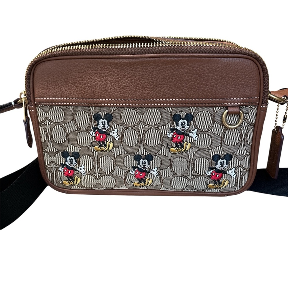 Coach DISNEY X COACH GRAHAM CROSSBODY IN SIGNATURE JACQUARD